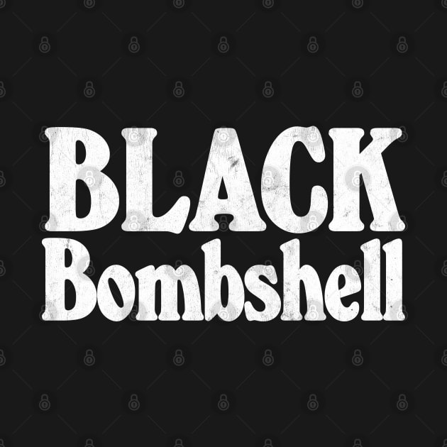 Black Bombshell //// Retro Typography Design by DankFutura