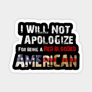 No Apology Magnet