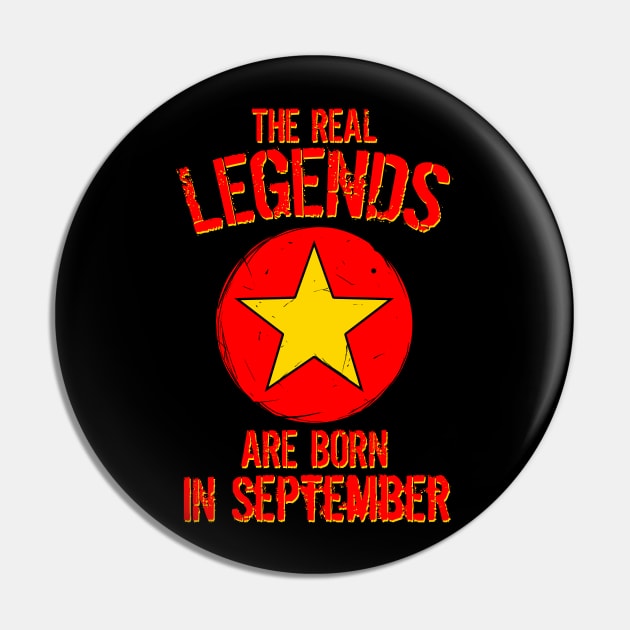 The Real Legends Are Born In September Pin by mazyoy