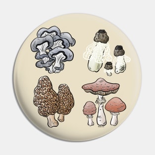 Mushy mushrooms Pin