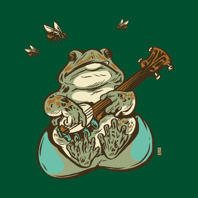 Banjo Frog by Thomcat23