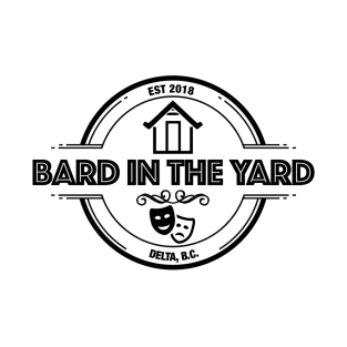 Bard in the Yard (Delta) Black Logo T-Shirt