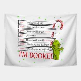 I'm booked candycane Tapestry