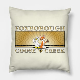 Foxborough Sunset. V3 Pillow