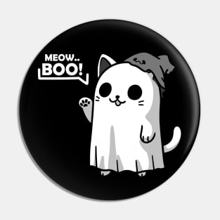 Cat.. Ghost! Pin