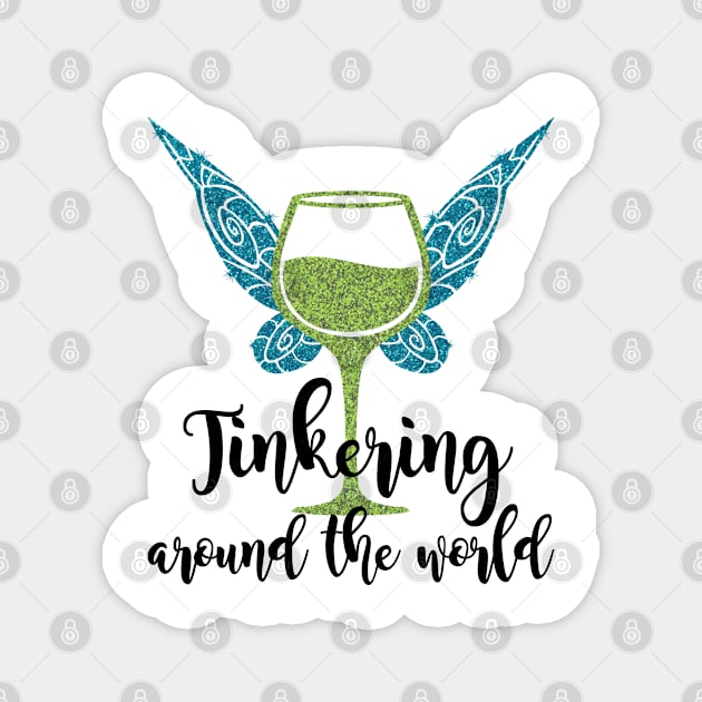 Tinkering Around The World Magnet by kimhutton