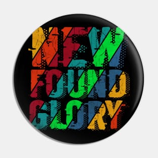 vintage color New Found Glory Pin