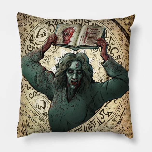 Book of the Dead Pillow by GrampaTony