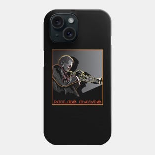 MILES DAVIS AMERICAN JAZZ MUSICIAN TRUMPETER Phone Case