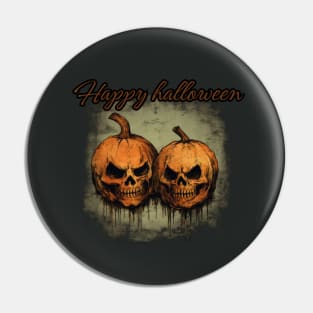 happy halloween, pumpkin Pin