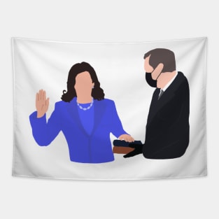 Kamala + Doug Inauguration Tapestry