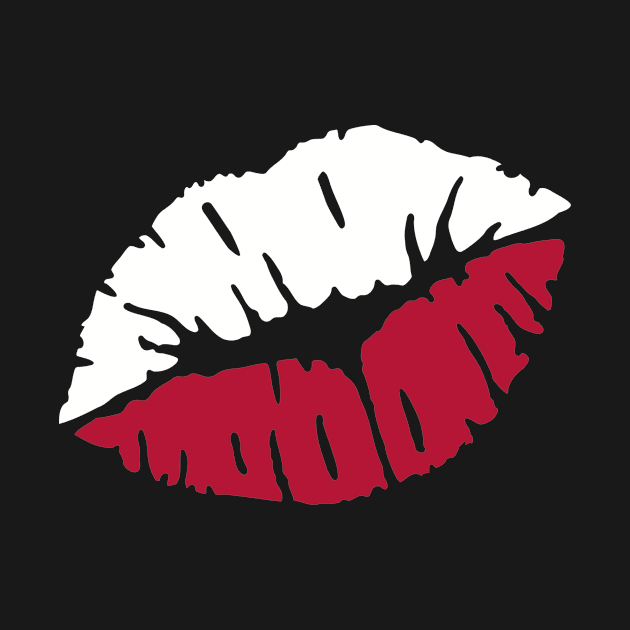 Poland flag kiss by Designzz