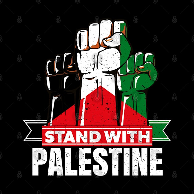 Stand With Palestine Will Be Free Flag Free Jerusalem, Free Gaza by JJDezigns