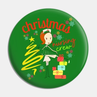 christmas nursing crew Pin