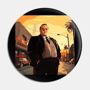 Fatty Arbuckle Pin