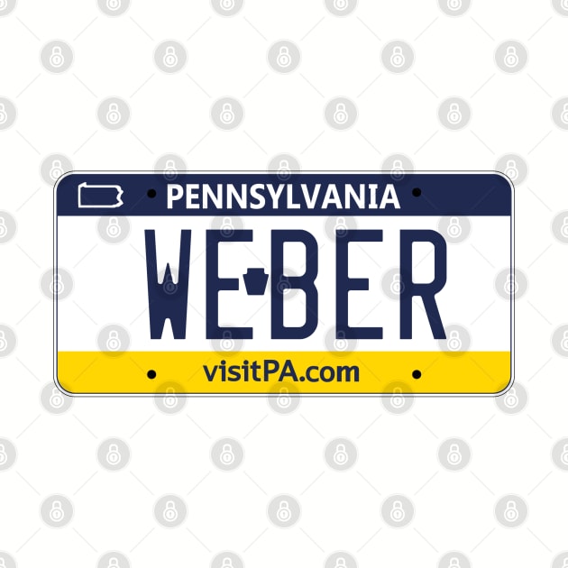 Pennsylvania Weber Grill vanity license plate by zavod44
