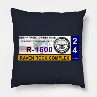 Raven Rock Complex Parking Permit Pillow