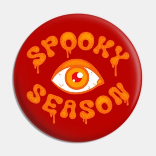 Halloween ghost eye Pin