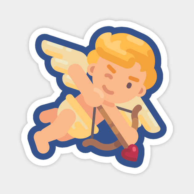 Cute Cupid Magnet by IvanDubovik