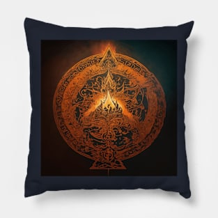 Symbol Abstract Art Pillow