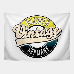 Dresden vintage style logo Tapestry