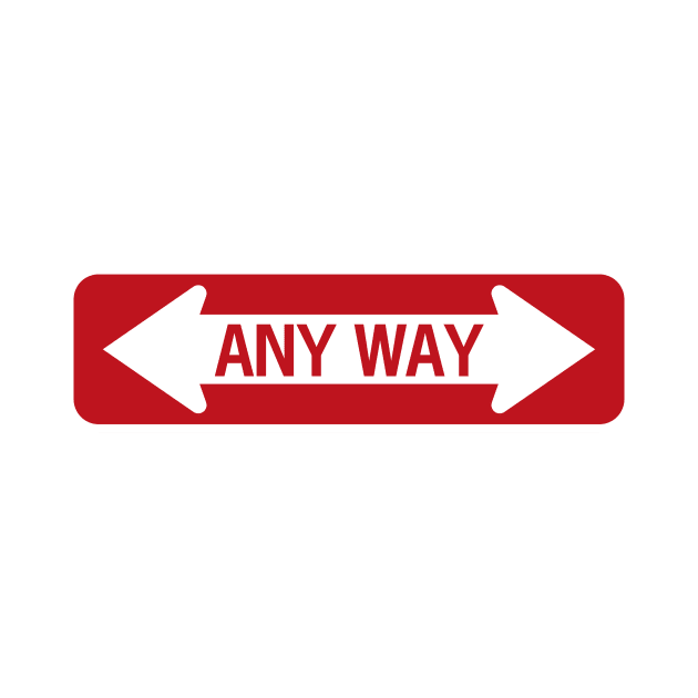 Any way road sign by ezioman