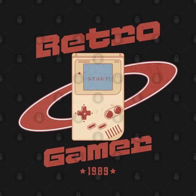 Retro gamer Vintage by Brookcliff