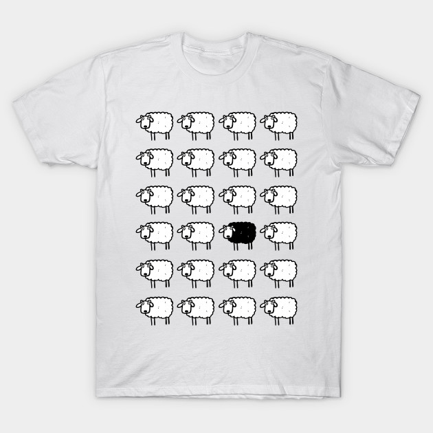 The Black Sheep Black Sheep T Shirt Teepublic Au