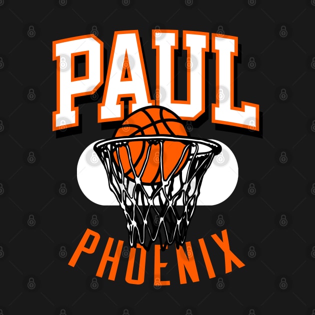 Paul Phoenix Retro Basketball by funandgames