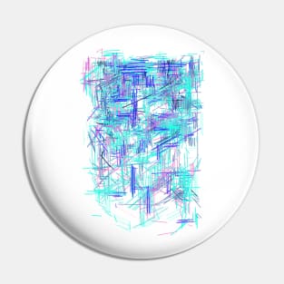 Blue Background- Abstract Color Pattern Pin