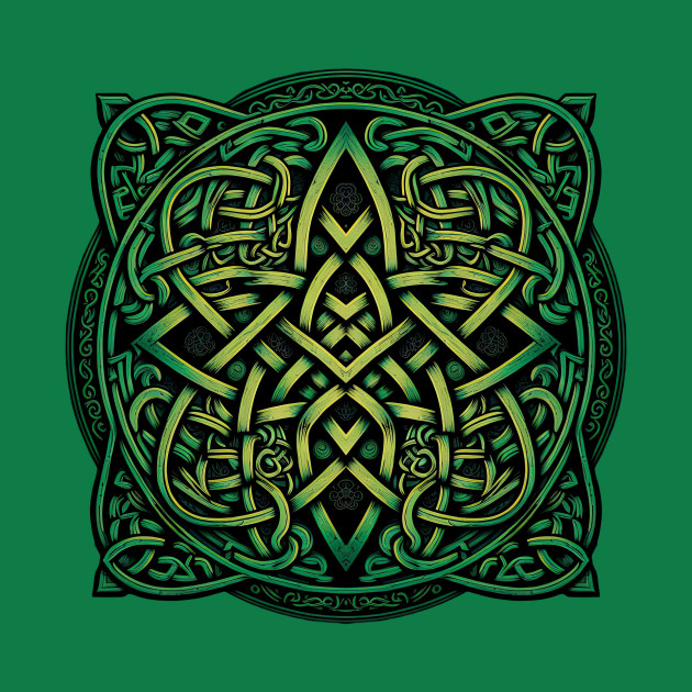 Celtic Irish Knot Design - St Patrick by Odd World