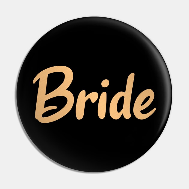 Bride Pin by colorsplash