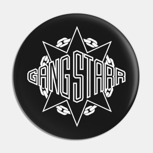 Gangstarr logo Pin