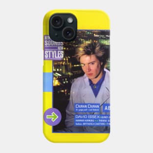 New Sounds New Styles 1982 Simon Le Bon Phone Case