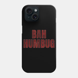 Bah Humbug - Christmas Plaid Phone Case