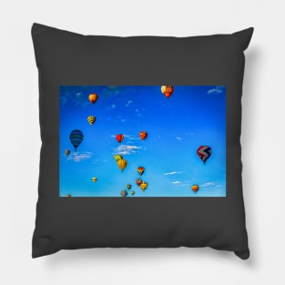 Albuquerque Hot Air Balloon Fiesta Pillow