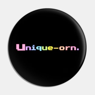 Unique-orn. Pin