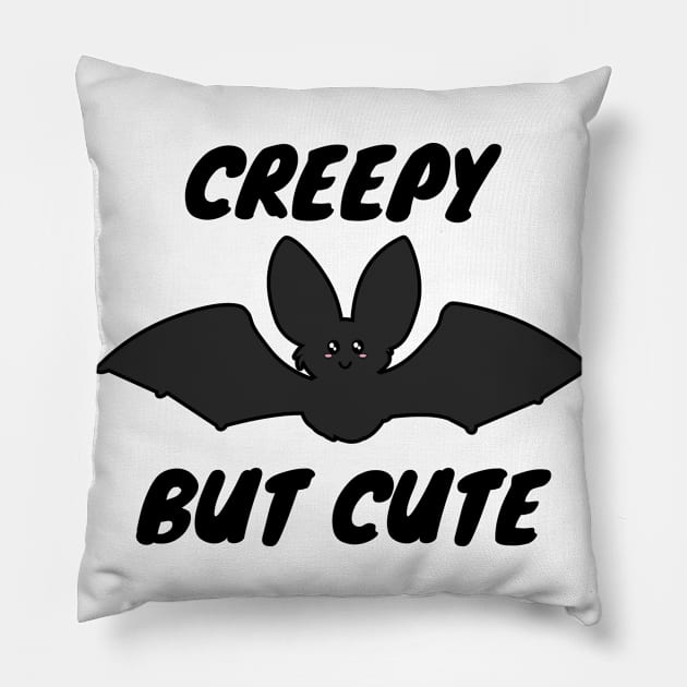 Creepy But Cute Pillow by LunaMay