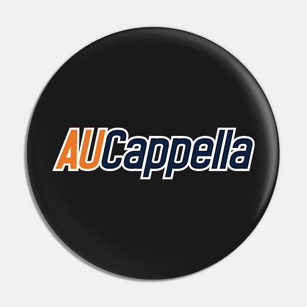 AU Cappella No Mic Pin by aucappella