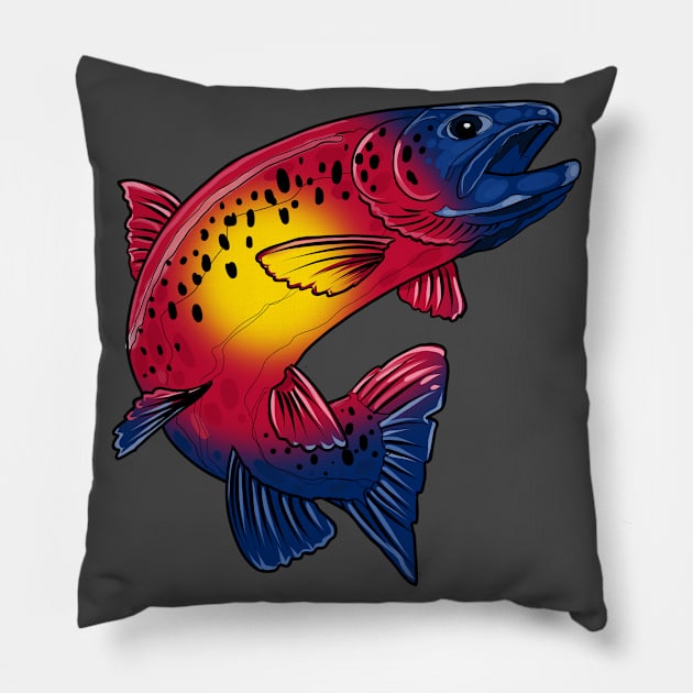 Colorado Native Pillow by paintchips
