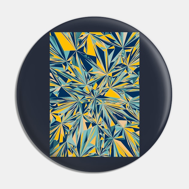 Abstract Geometric Pin by Elefunk