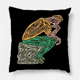 The Thinker Pillow