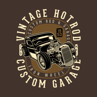 Vintage Hotord Custom Garage T-Shirt