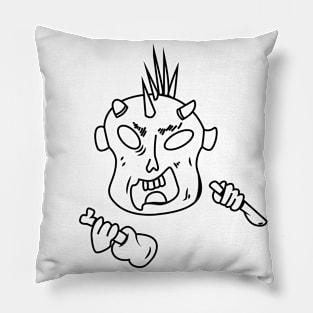 Hunger Punk Pillow