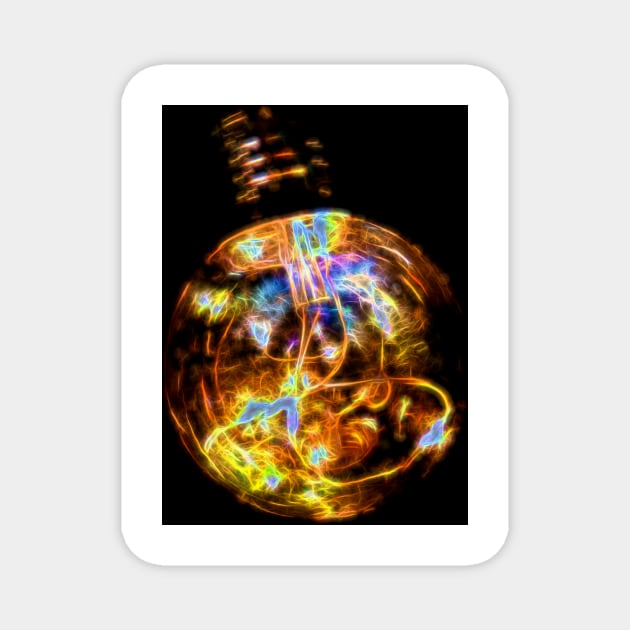 Bauble Neon 2 Magnet by zglenallen