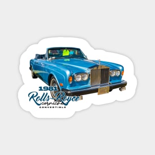 1981 Rolls-Royce Corniche Convertible Magnet