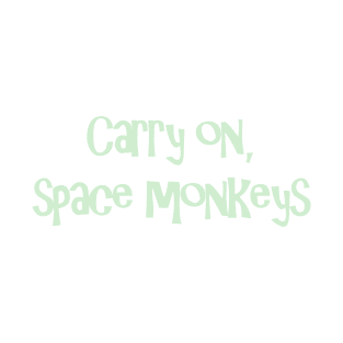 Oz 9 space monkey sticker T-Shirt