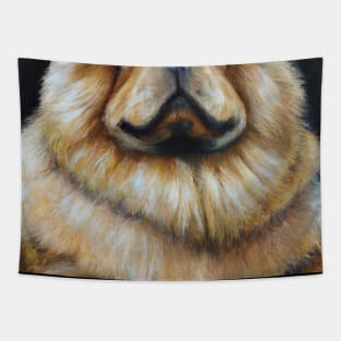 Chow Chow with Crown Tapestry