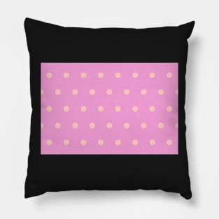 Pink dots Pillow