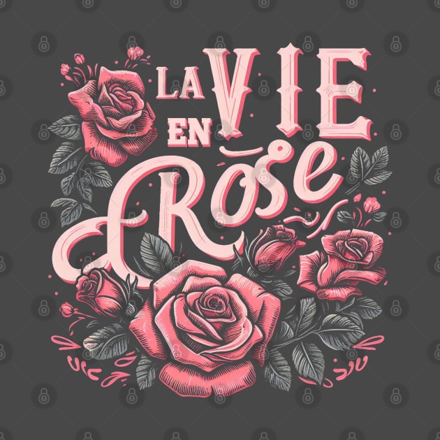 La vie en rose - Edith Piaf by Labonneepoque